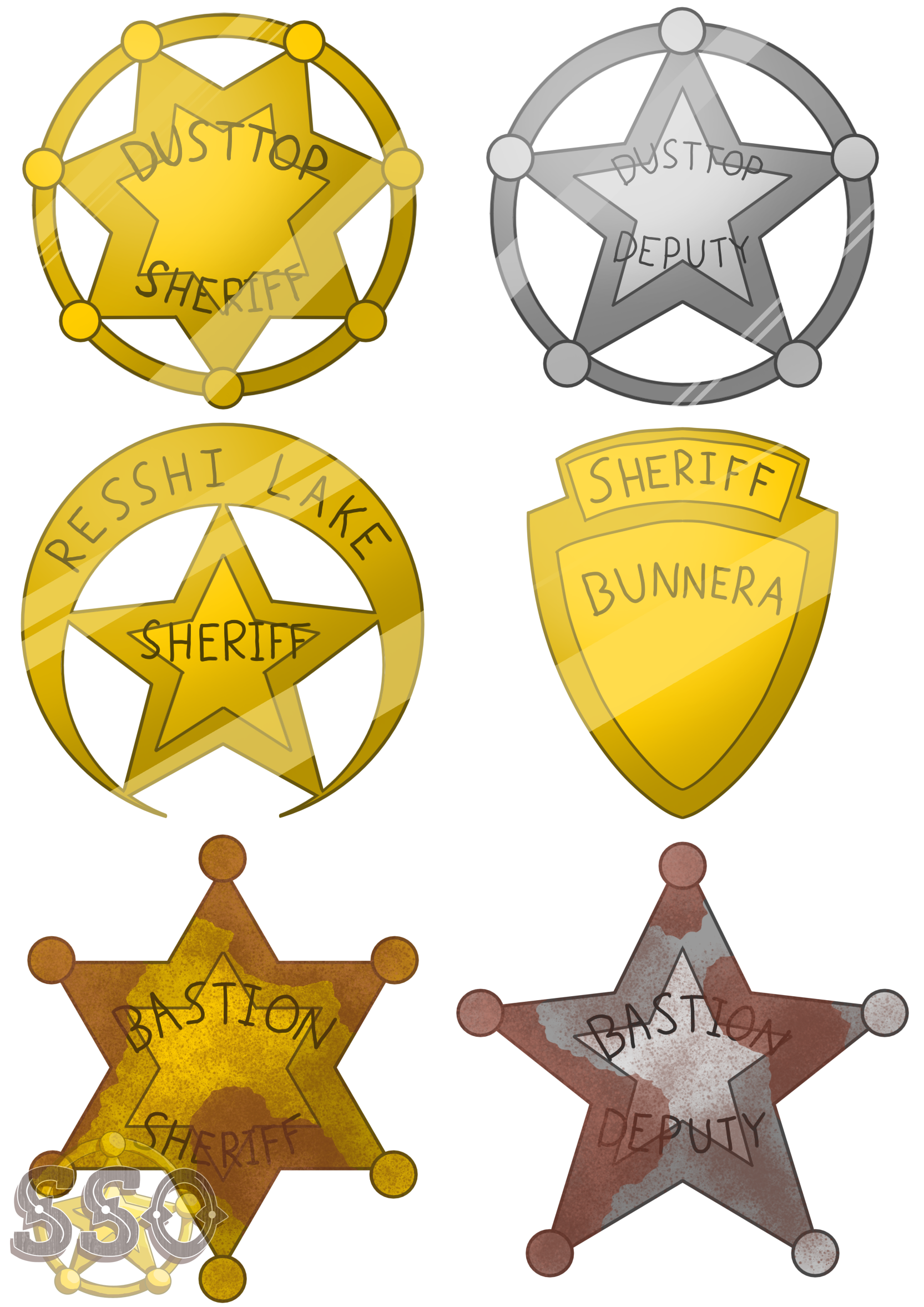 law badges