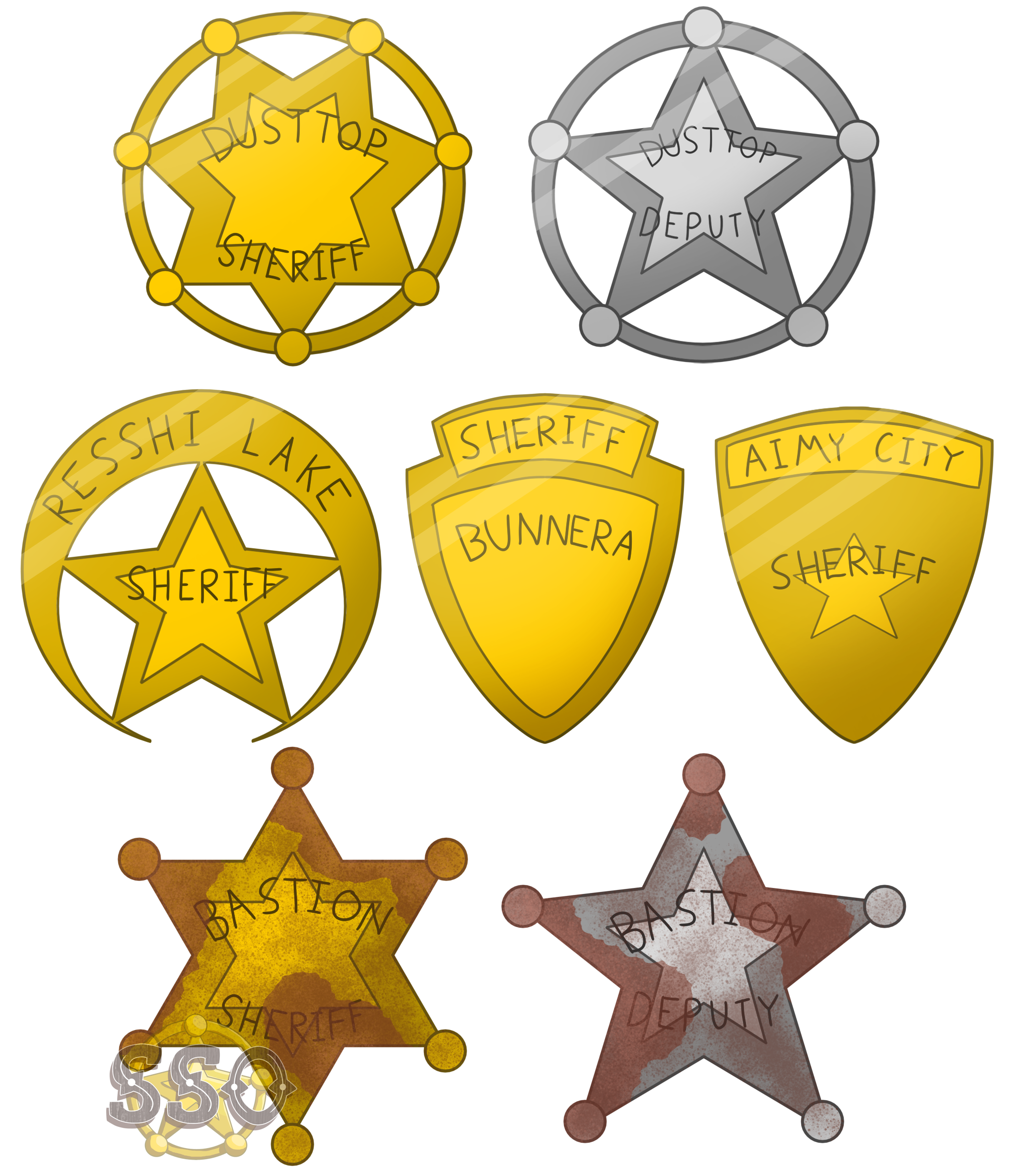 law badges